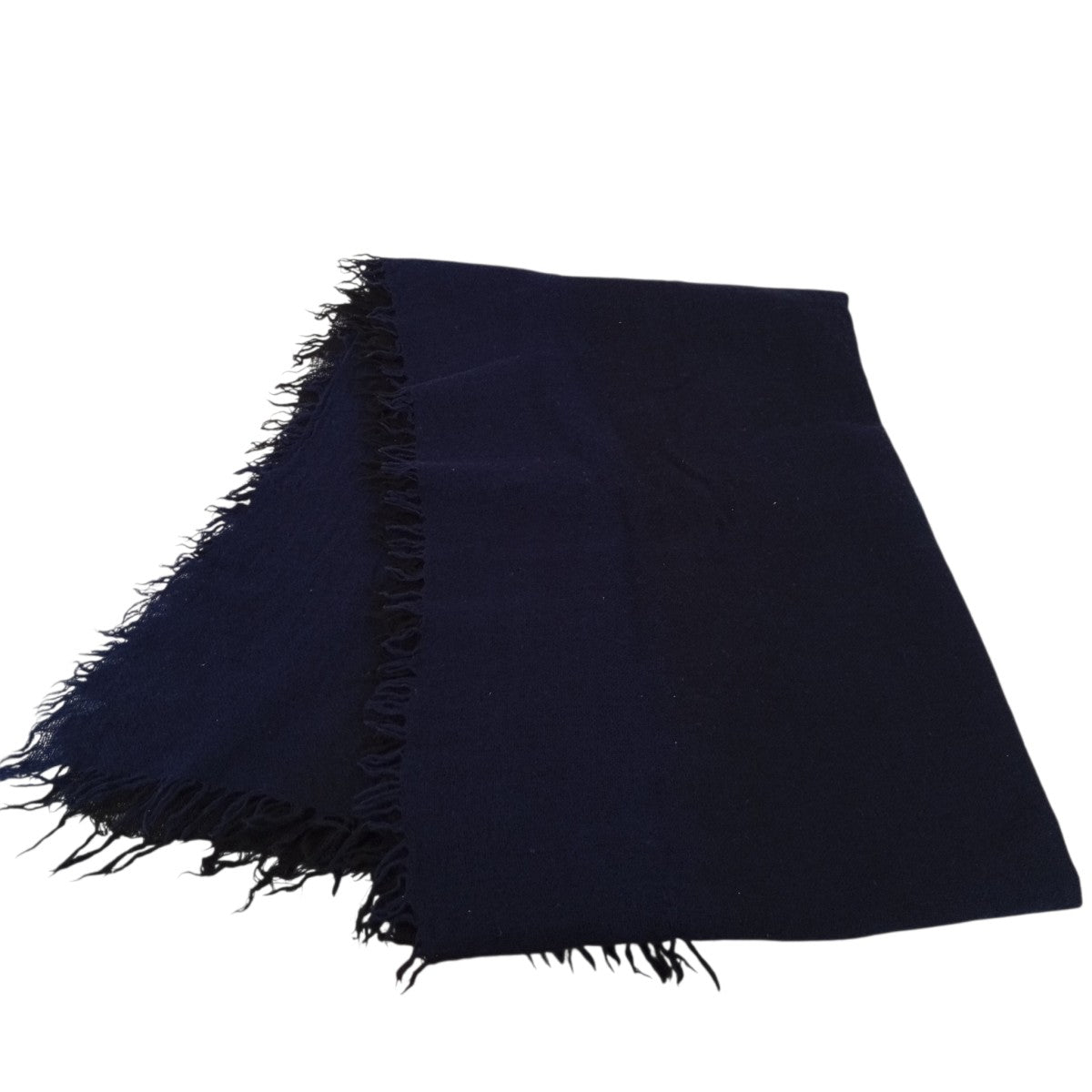 Yohji Yamamoto pour homme 17AWMU-ウールガーゼニードルパンチストールHK-L04-164 古着・中古-2枚目のアイテム画像