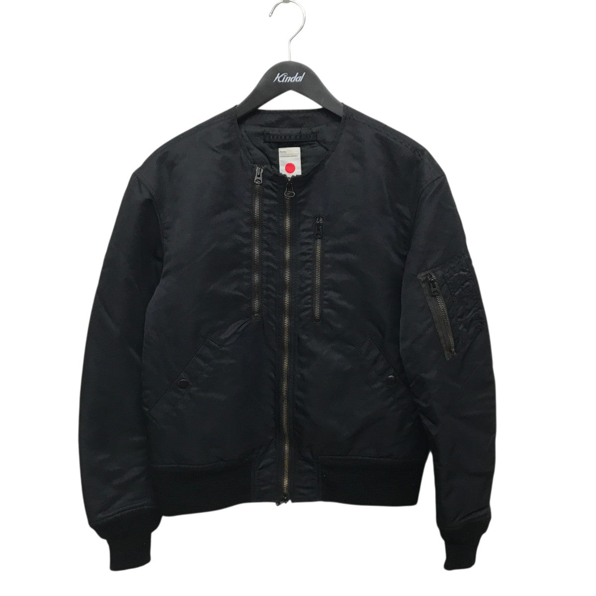 NO COLLAR FLIGHT JACKETジャケットM15C-05BL01C