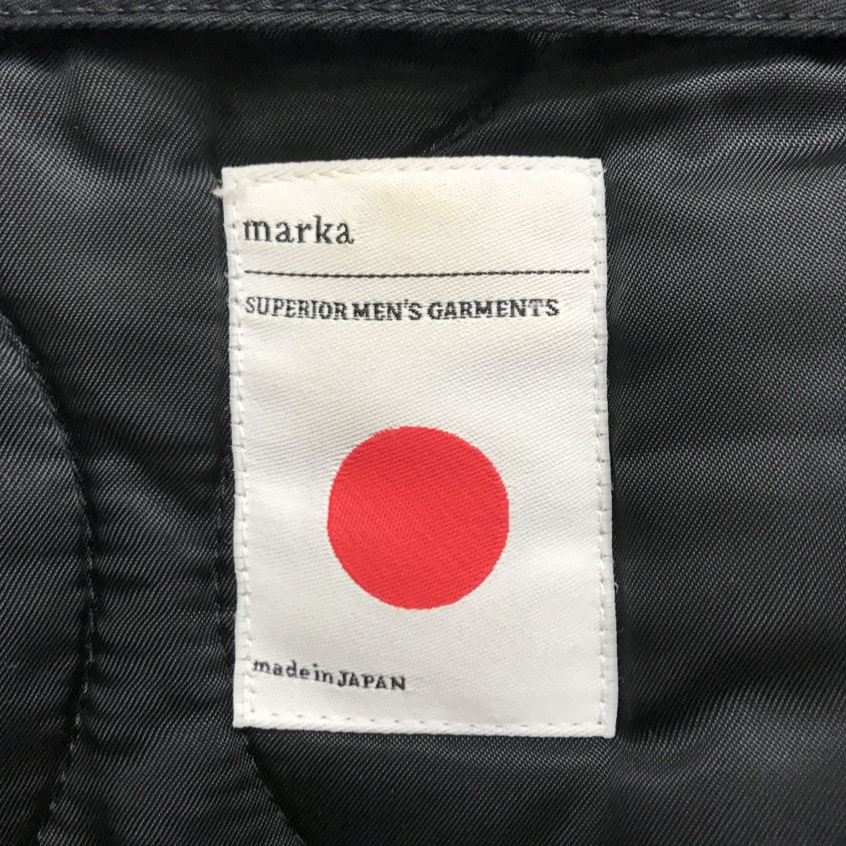 NO COLLAR FLIGHT JACKETジャケットM15C-05BL01C