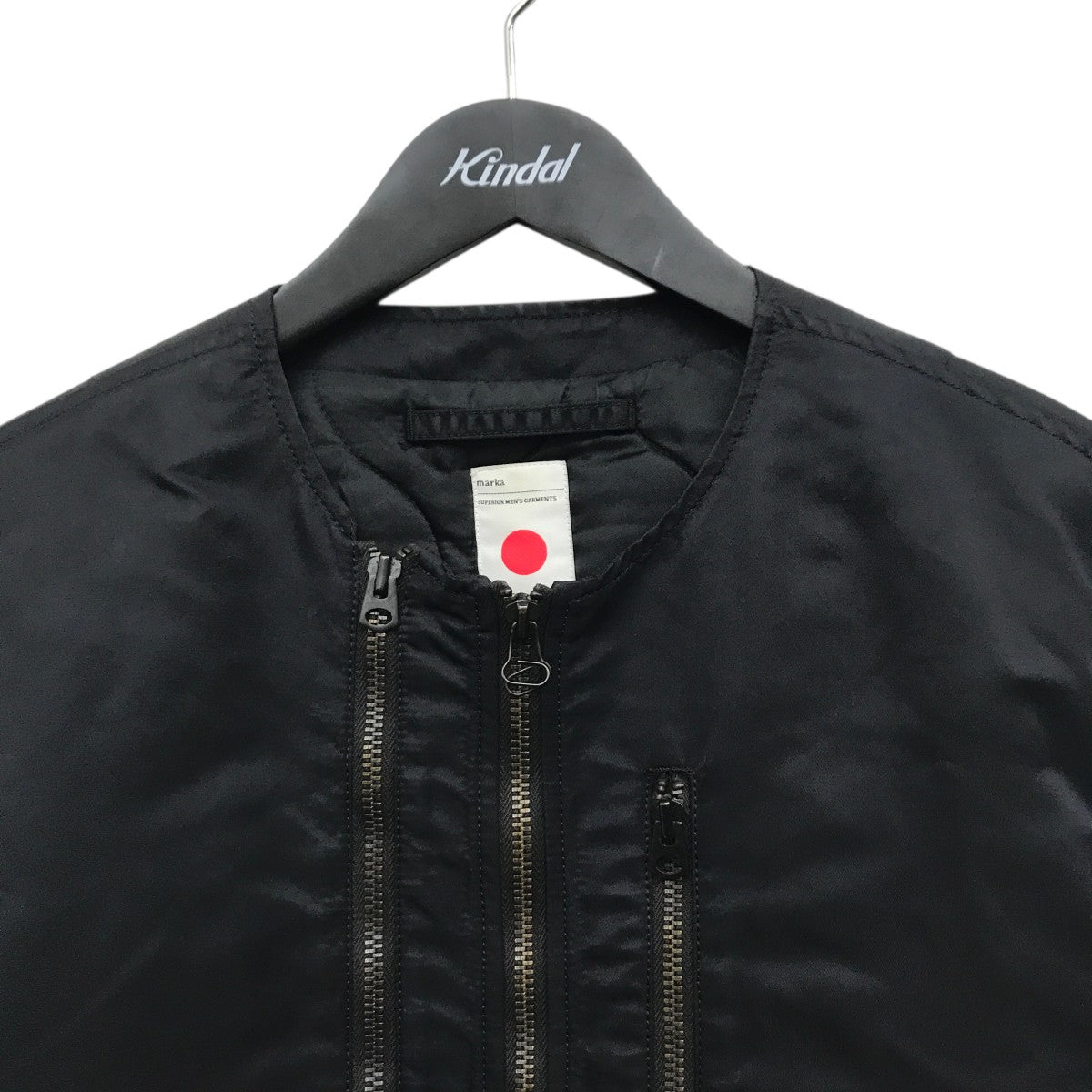 NO COLLAR FLIGHT JACKETジャケットM15C-05BL01C
