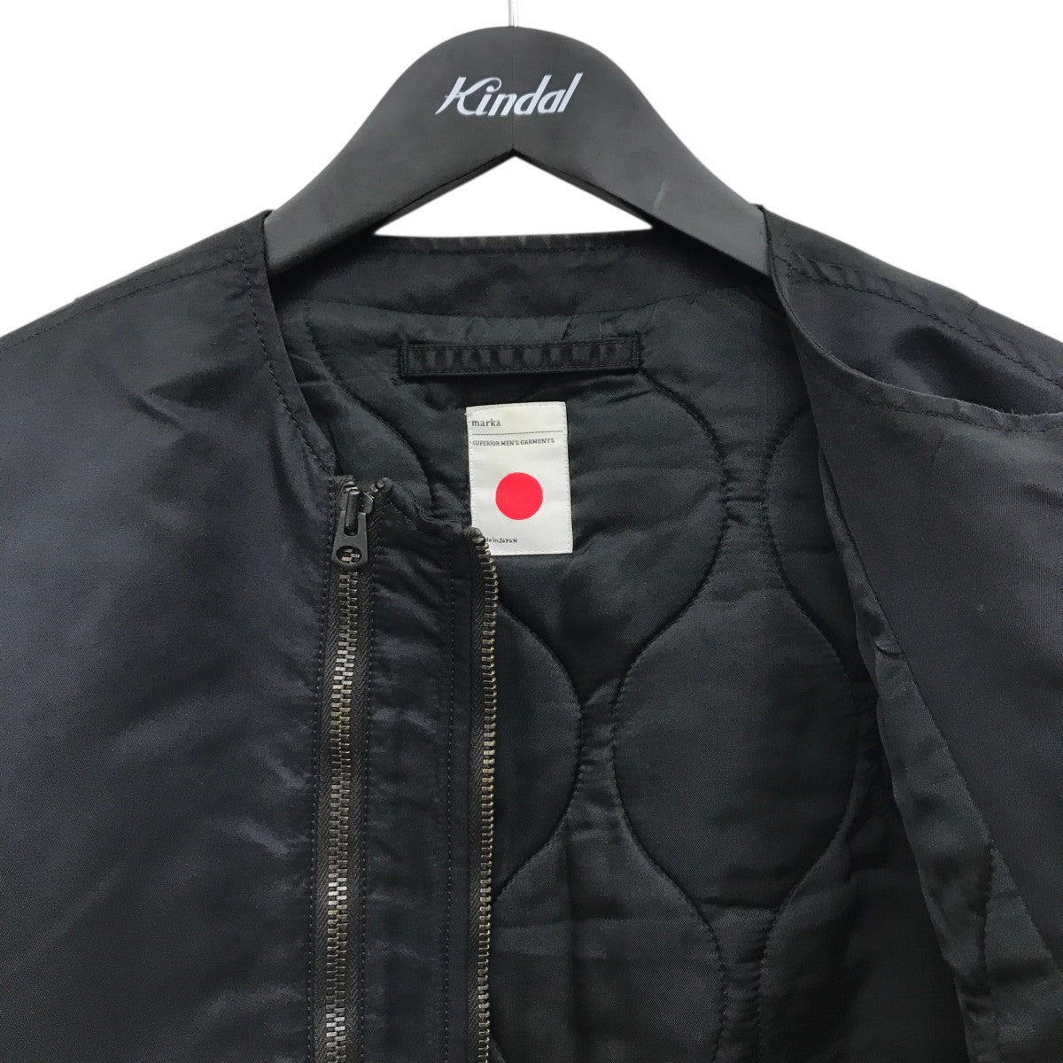 NO COLLAR FLIGHT JACKETジャケットM15C-05BL01C