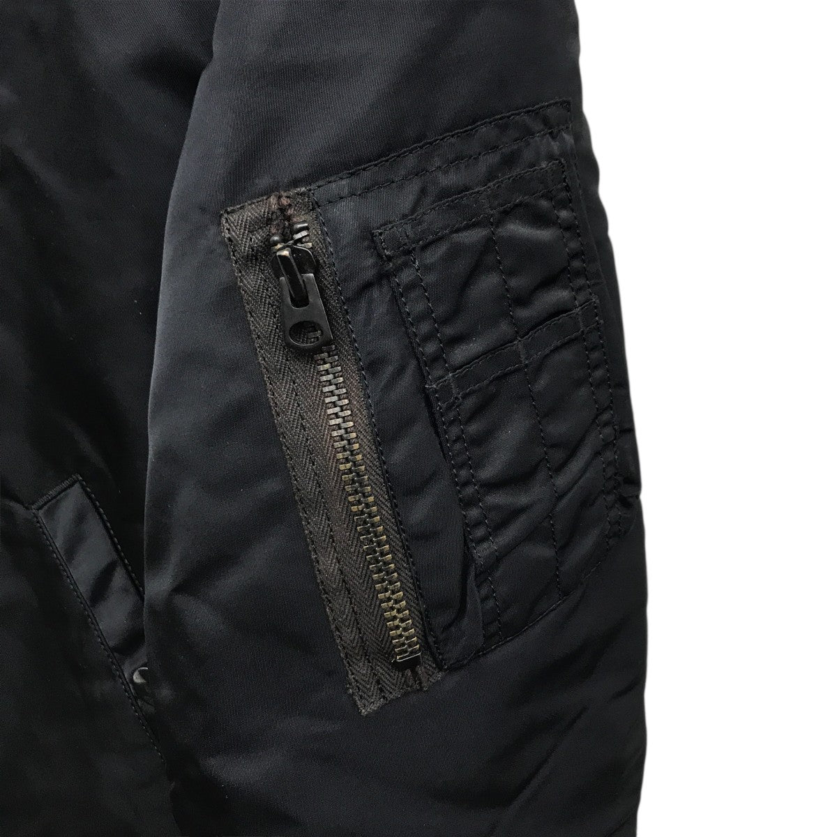 NO COLLAR FLIGHT JACKETジャケットM15C-05BL01C