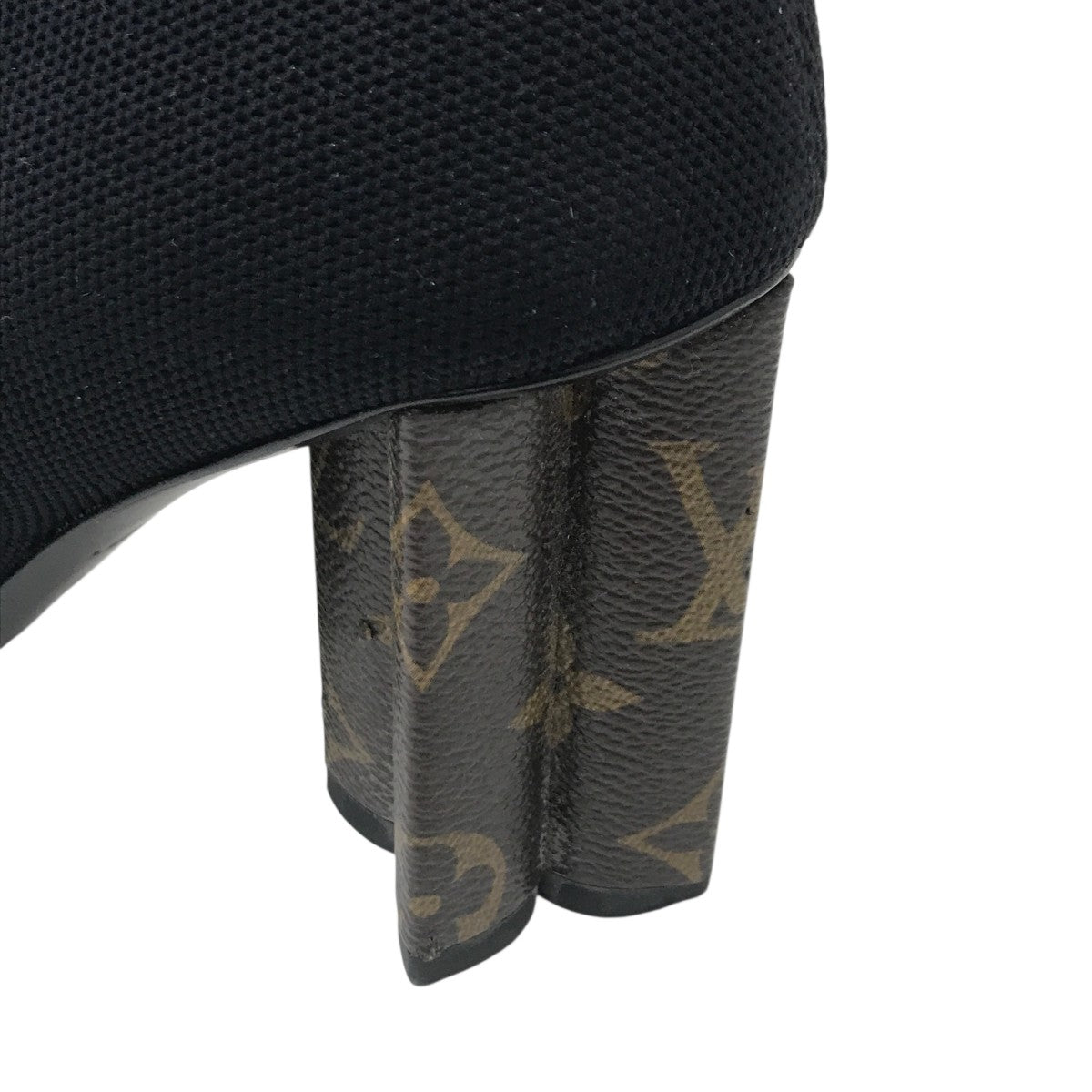 LOUIS VUITTON シルエットラインアンクルブーツ1A8559 古着・中古-7枚目のアイテム画像
