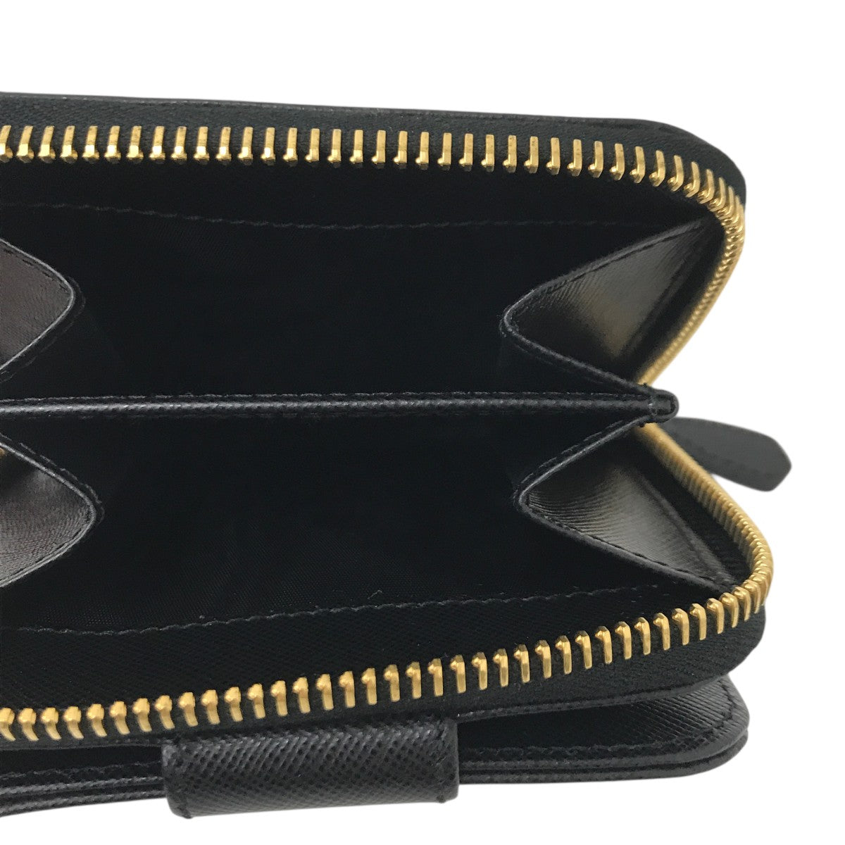 PRADA SAFFIANO METAL NERO財布1M0522 古着・中古-4枚目のアイテム画像