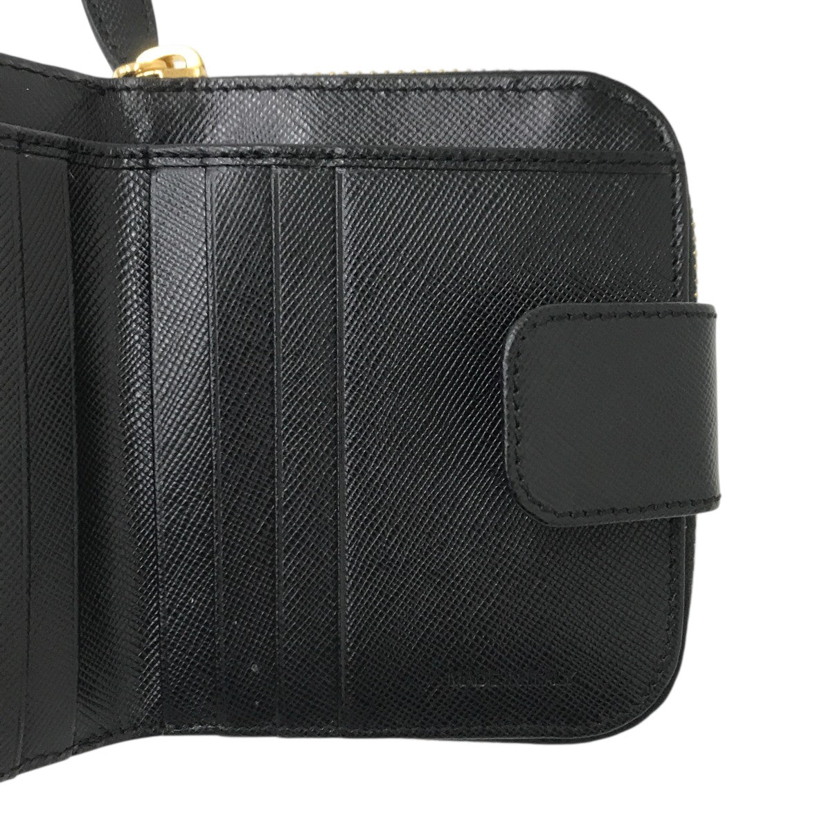 PRADA SAFFIANO METAL NERO財布1M0522 古着・中古-6枚目のアイテム画像