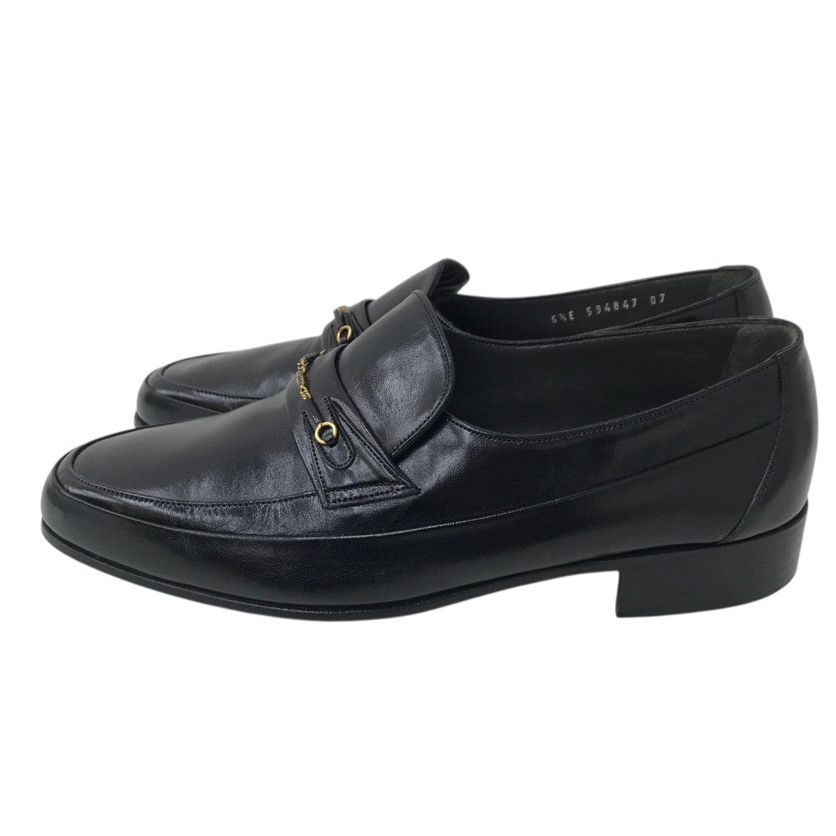 BALLY チェーンモチーフビットローファー594847 古着・中古-3枚目のアイテム画像