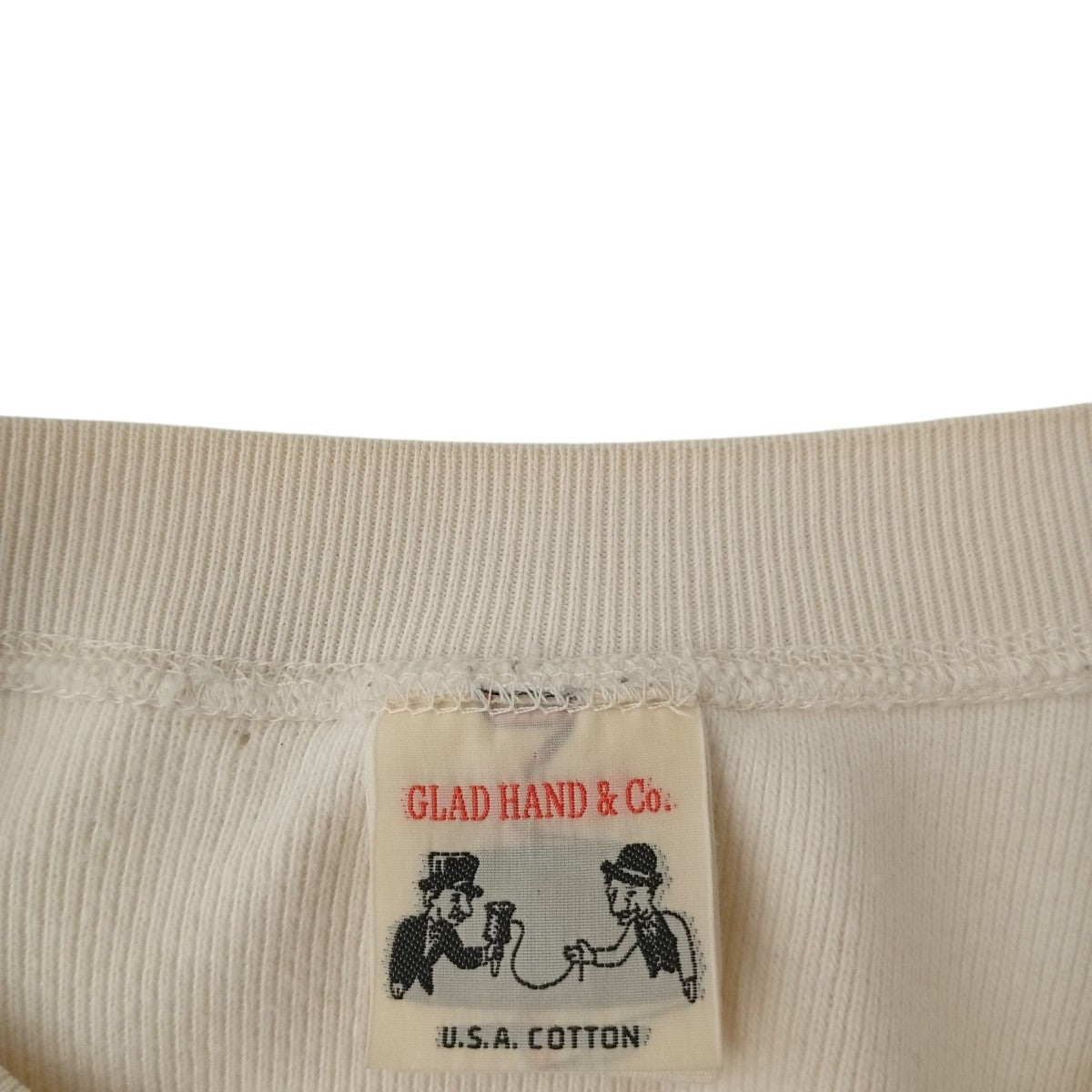 GLAD HAND ヘンリーネックカットソー 古着・中古-5枚目のアイテム画像
