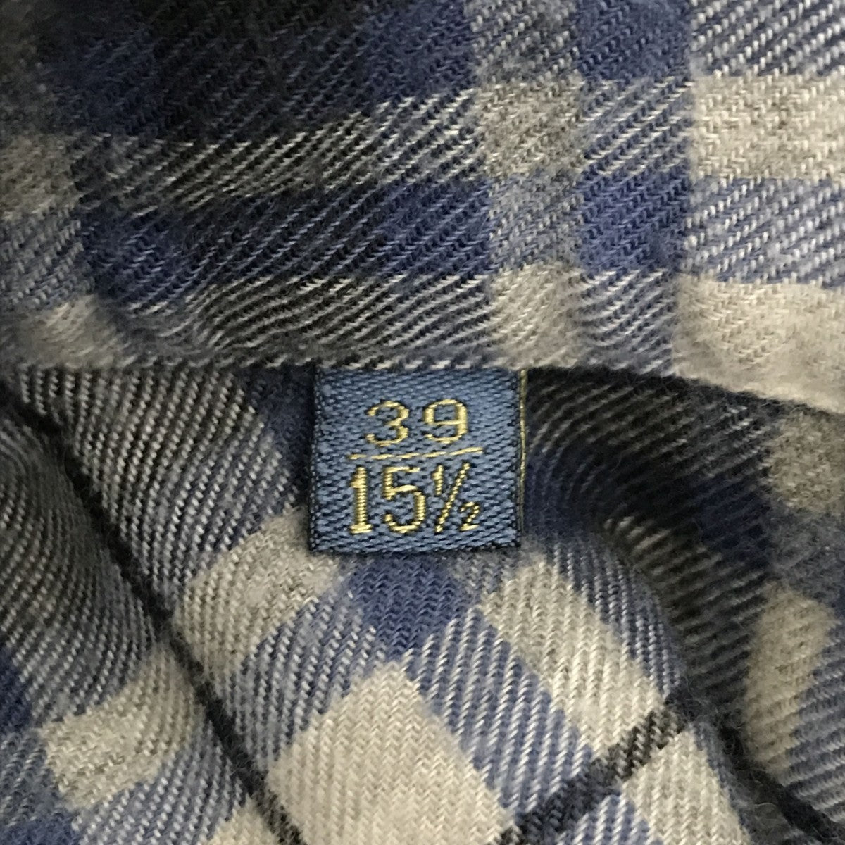 BARBA チェックシャツLIU63P01840305Q 古着・中古-5枚目のアイテム画像