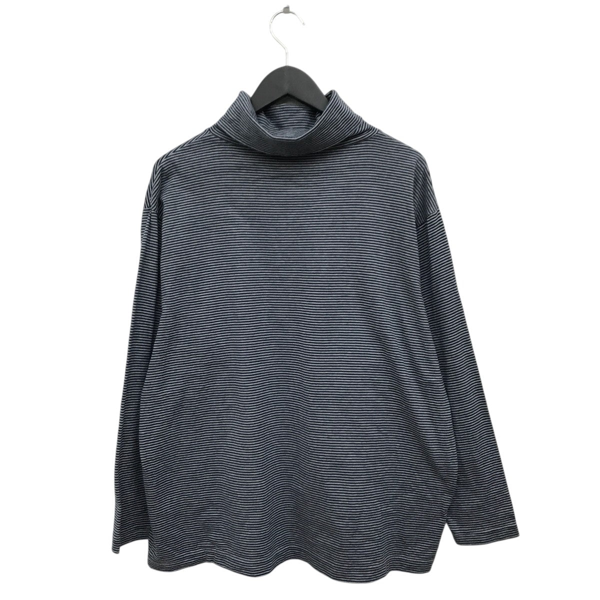 Porter Classic 24AWBEATNIKストライプハイネックカットソー 古着・中古-2枚目のアイテム画像