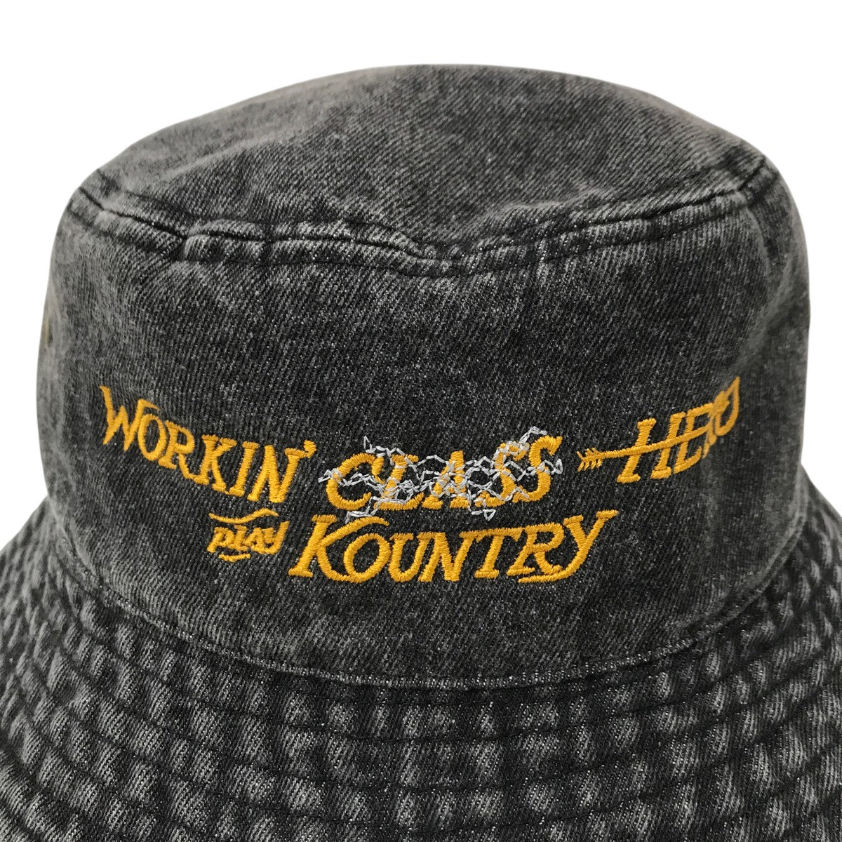 KAPITAL(キャピタル) 加工ハットK2311XB812 K2311XB812 ブラック