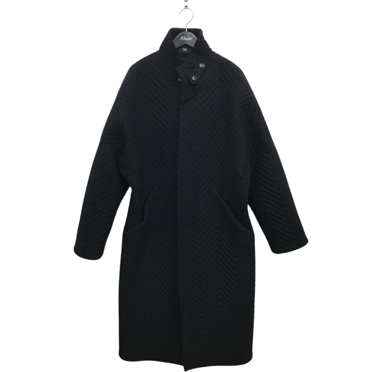 VU Herringbone quilt coatコートvu-a12-c14 古着・中古-1枚目のアイテム画像