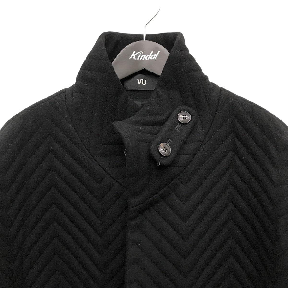 VU Herringbone quilt coatコートvu-a12-c14 古着・中古-5枚目のアイテム画像