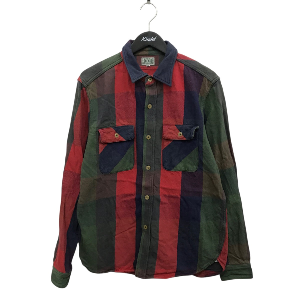 JELADO Unionworkers ShirtsチェックシャツJP82125 古着・中古-1枚目のアイテム画像