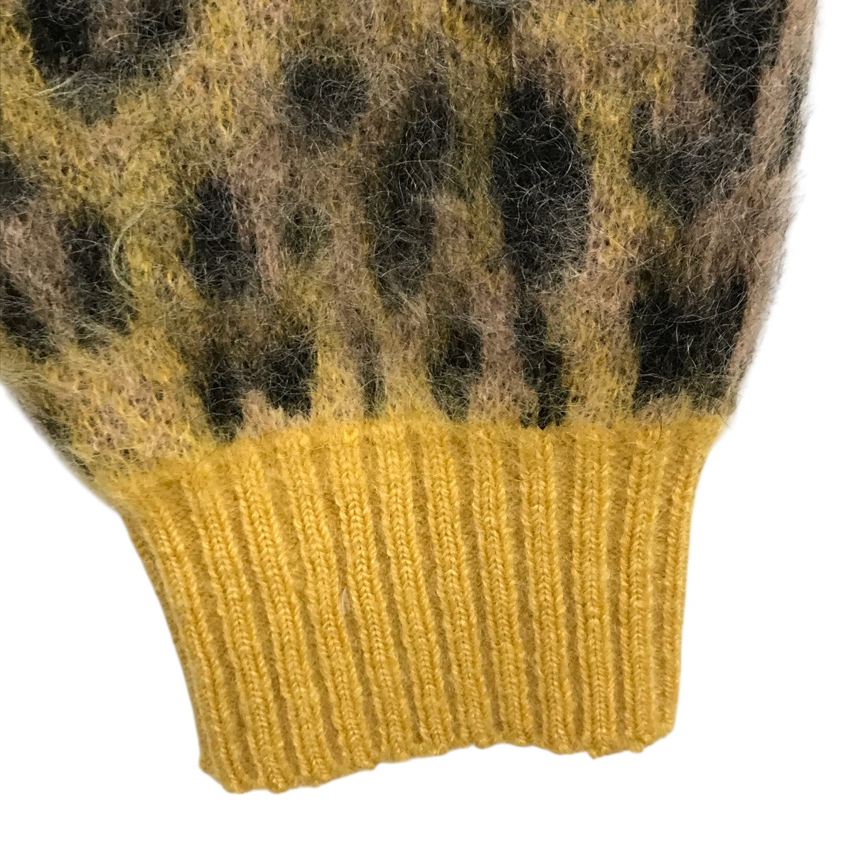 LEOPARD MOHAIR CARDIGANカーディガン22FW-WMK-KN11