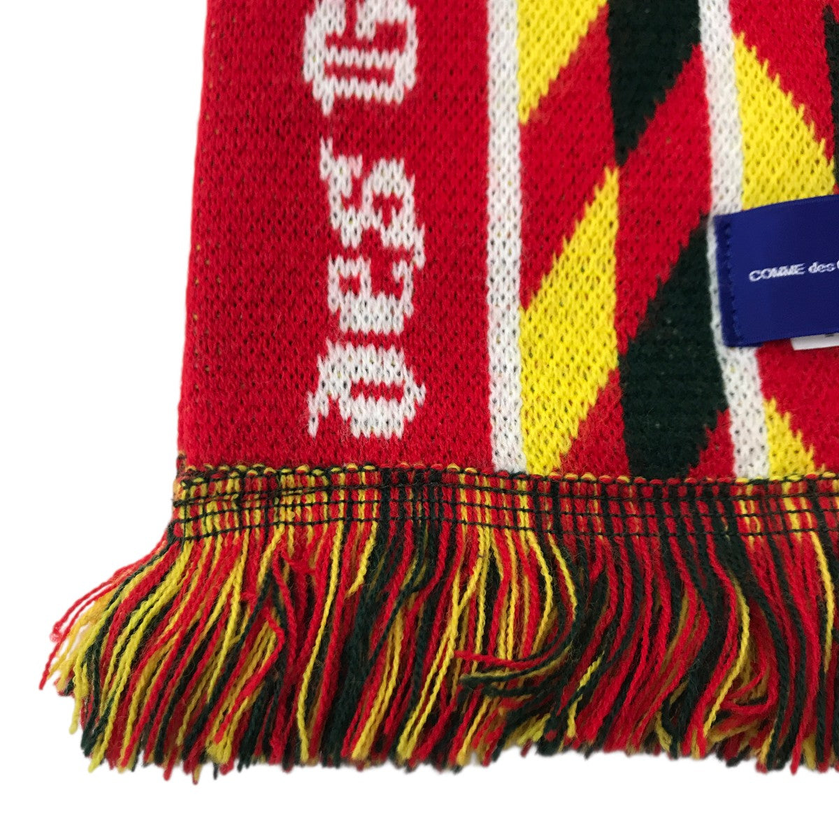 knitted jacquard acrylic football scarvesマフラーFP-K402