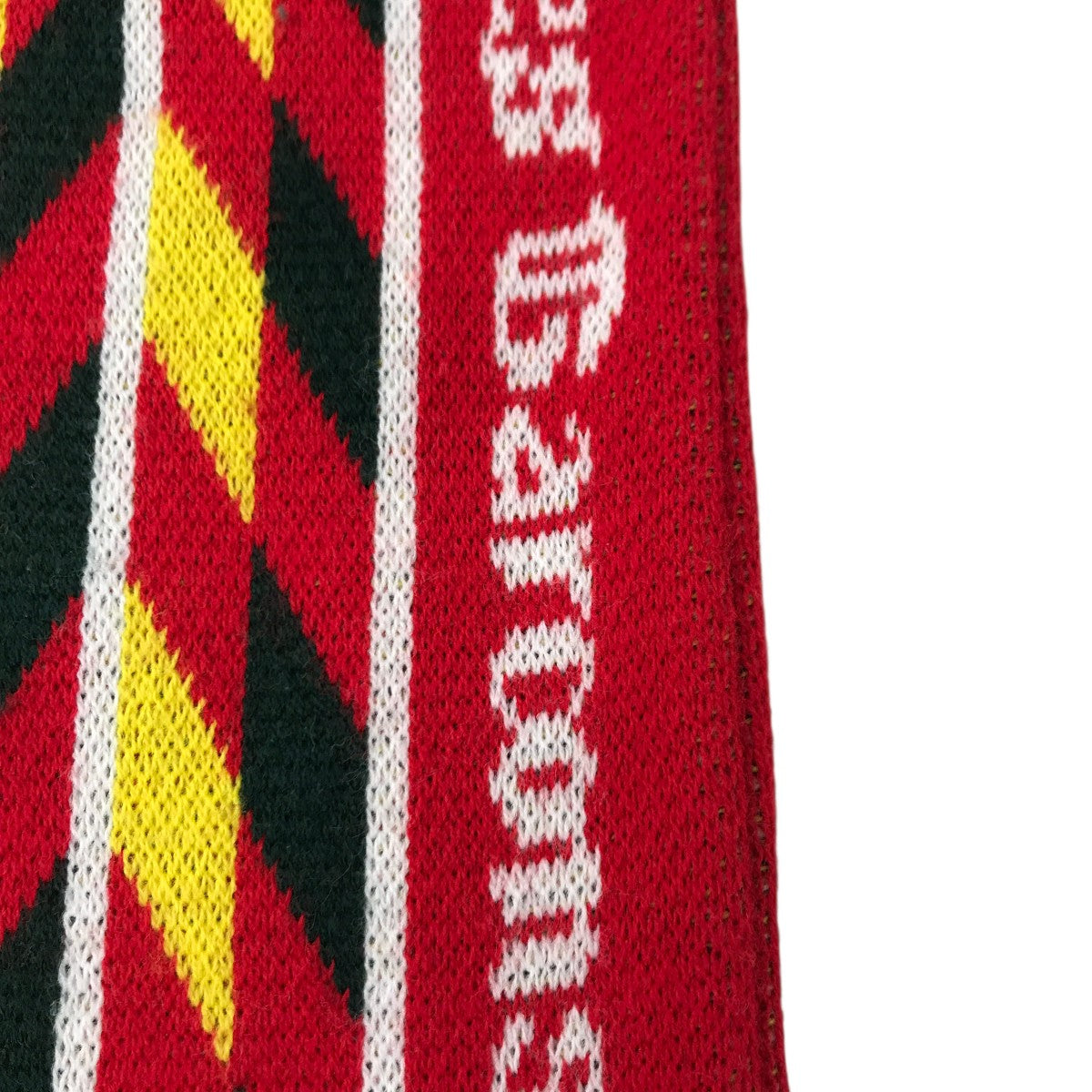 knitted jacquard acrylic football scarvesマフラーFP-K402