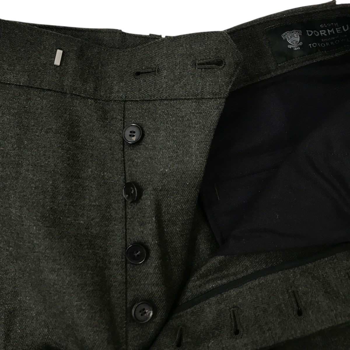 DORMEUIL生地パンツ22AW-CKTR-052