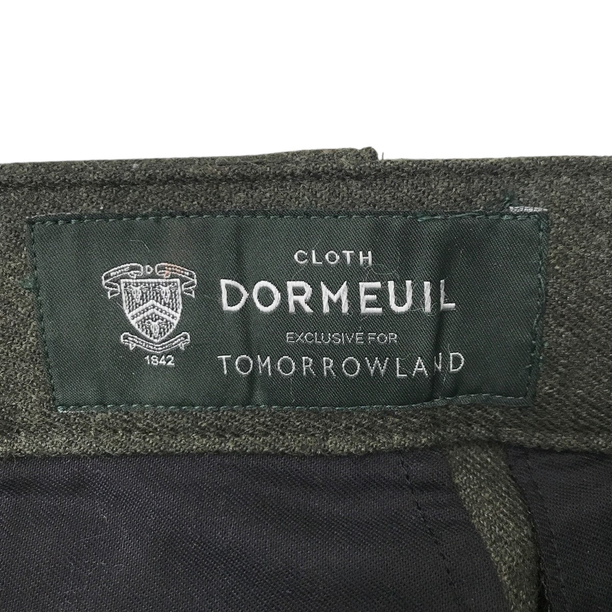 DORMEUIL生地パンツ22AW-CKTR-052