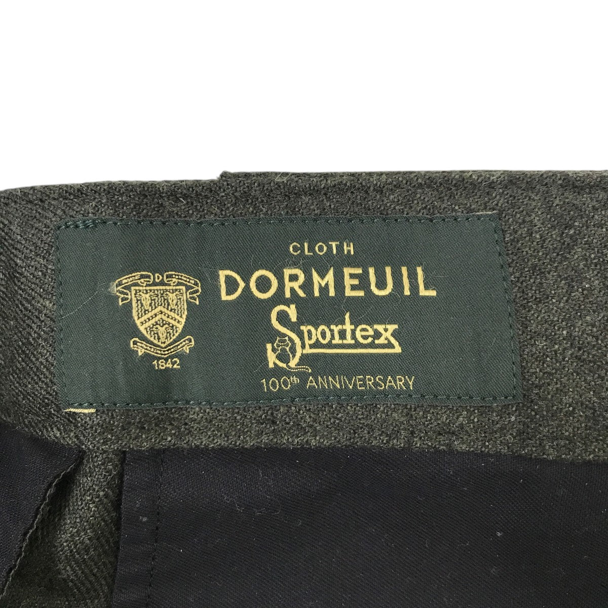 DORMEUIL生地パンツ22AW-CKTR-052