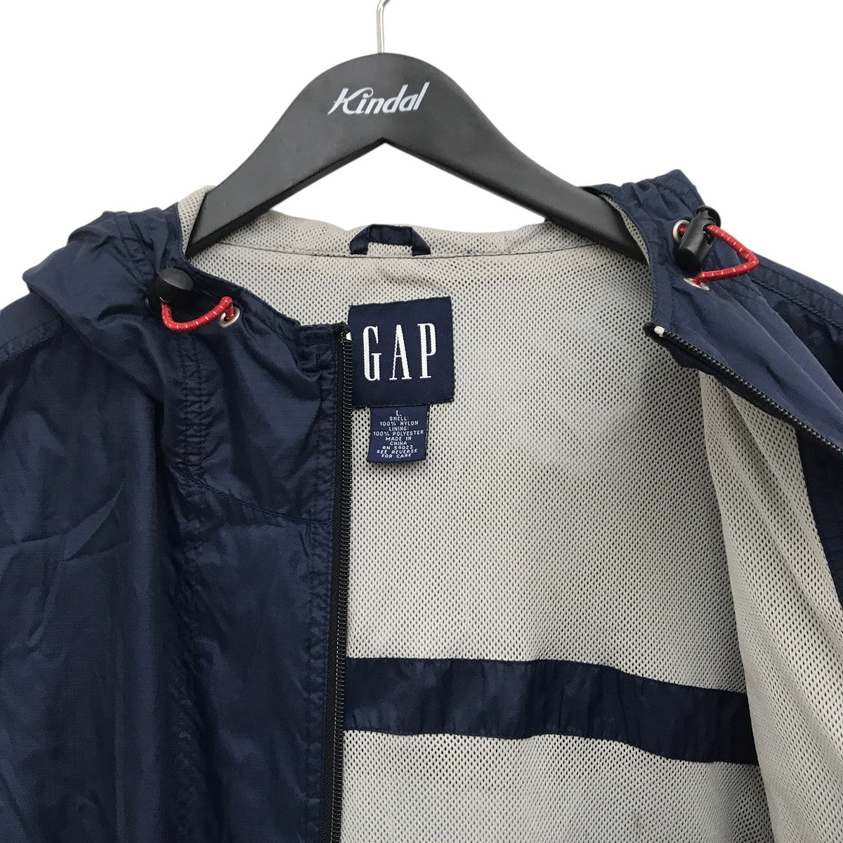 GAP リップストップナイロンベスト776007-01 古着・中古-4枚目のアイテム画像