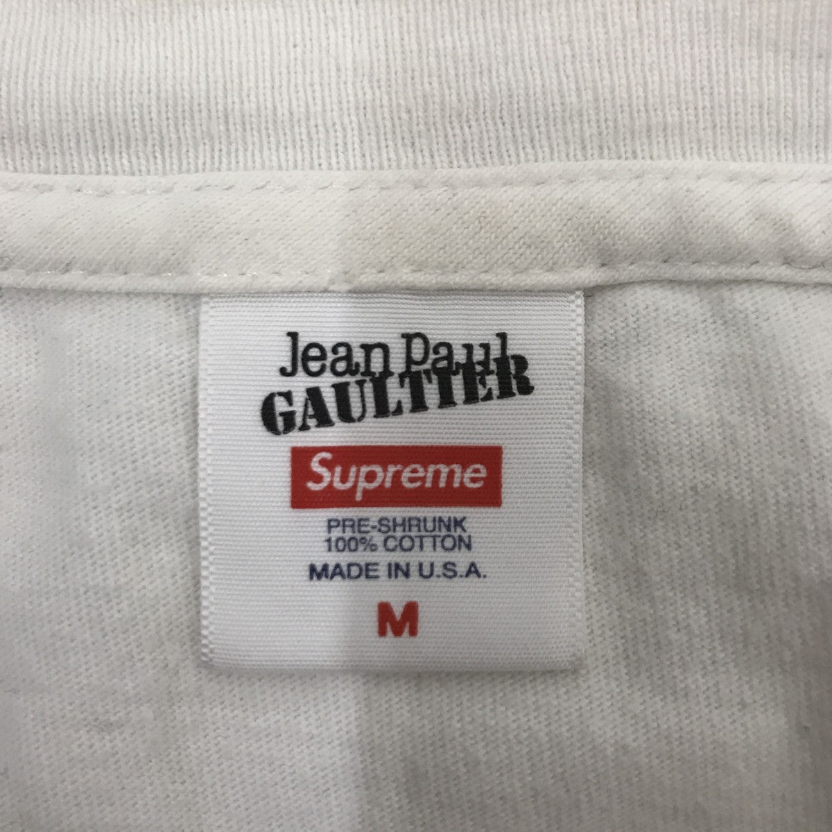 Supreme 19SSJean paul GaultierTシャツ 古着・中古-3枚目のアイテム画像