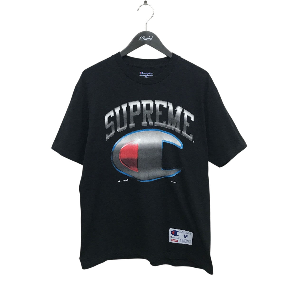 Supreme×Champion 19SSTシャツ 古着・中古-1枚目のアイテム画像
