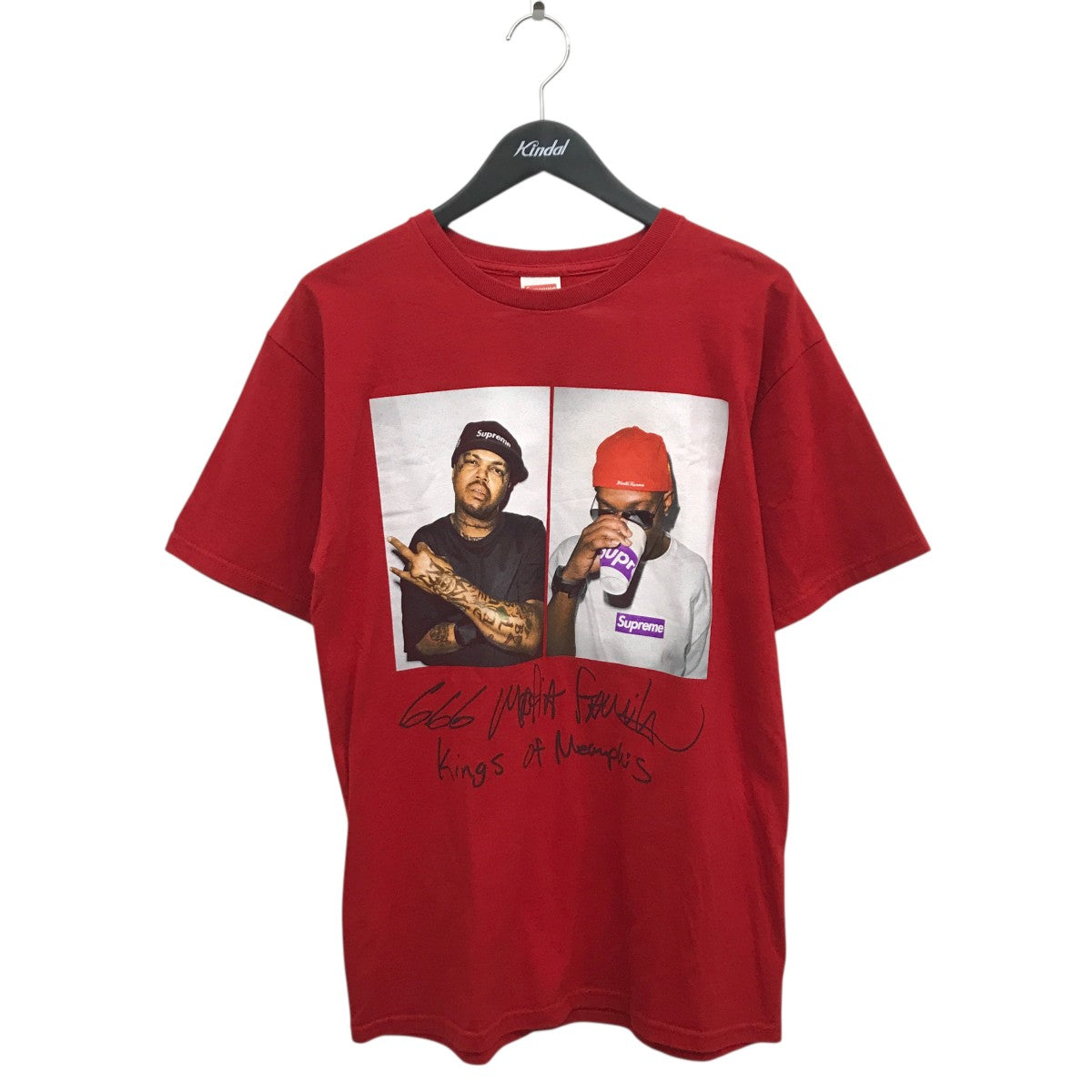 Supreme 12AWThree Six MafiaTシャツ 古着・中古-1枚目のアイテム画像