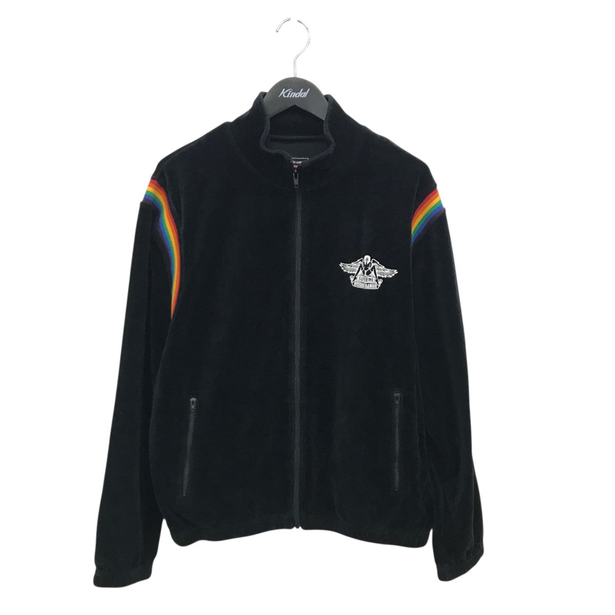 Supreme×Hysteric Glamour 21SSベロアトラックジャケット 古着・中古-1枚目のアイテム画像