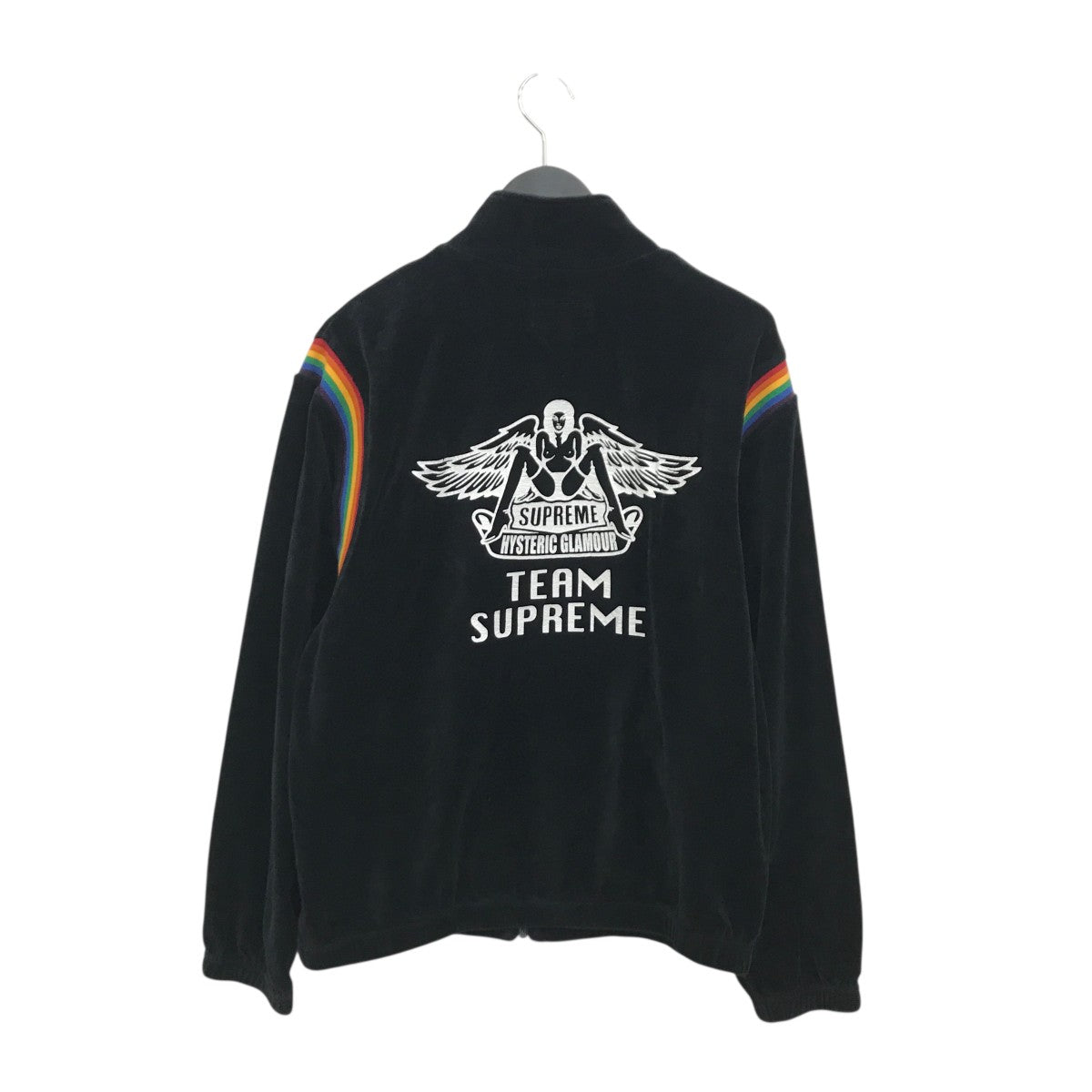 Supreme×Hysteric Glamour 21SSベロアトラックジャケット 古着・中古-2枚目のアイテム画像