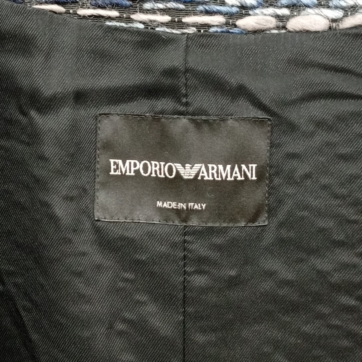 EMPORIO ARMANI ウールコートS2L07T S2702 古着・中古-8枚目のアイテム画像