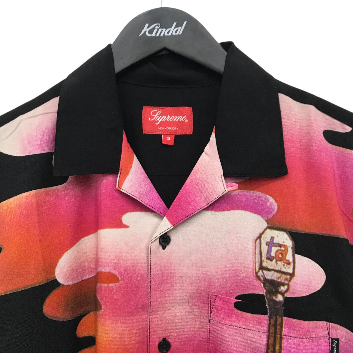 Supreme(シュプリーム) 19AWVel vet Under ground Rayon半袖シャツ