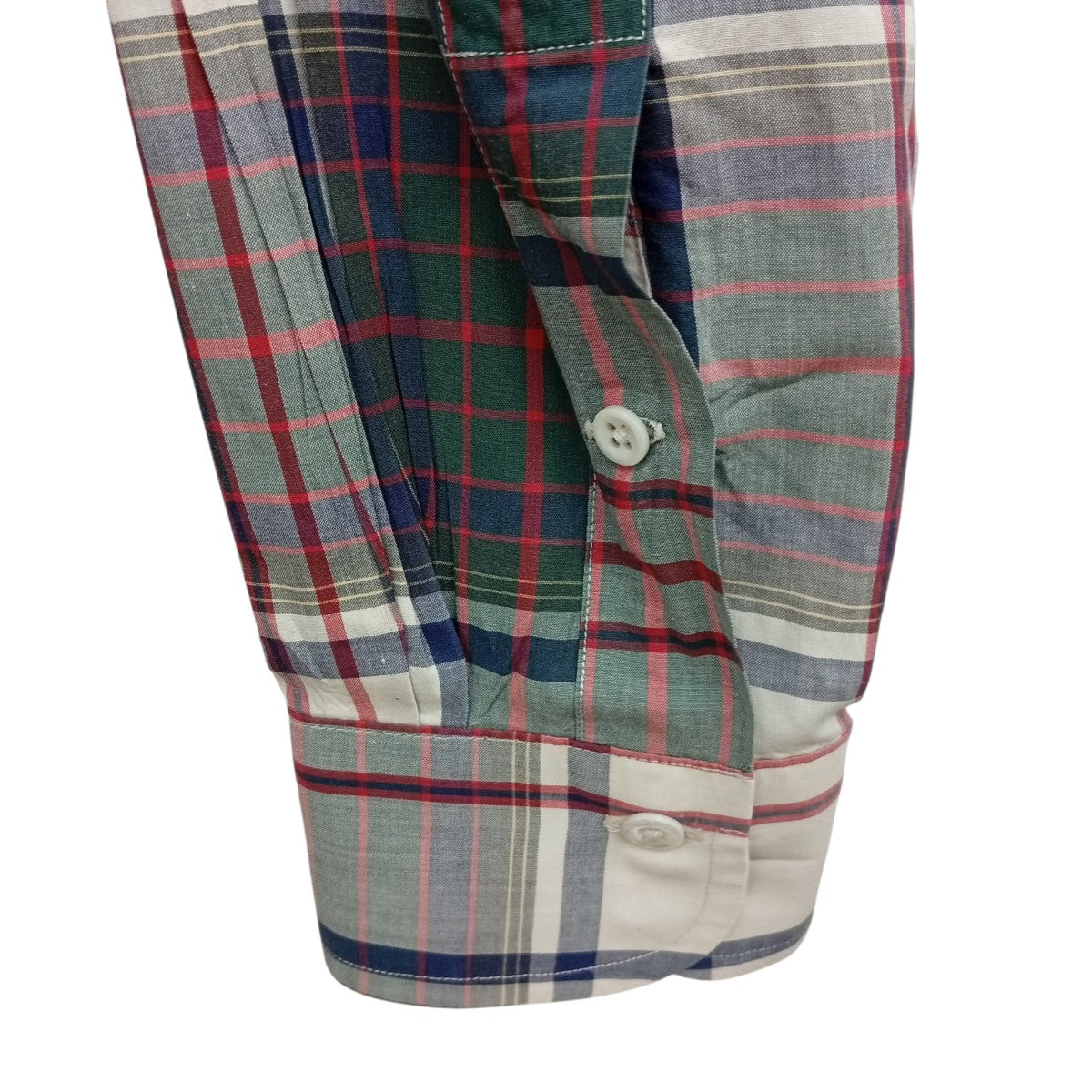 RALPH LAUREN ワンポイントチェックBDシャツ 古着・中古-6枚目のアイテム画像