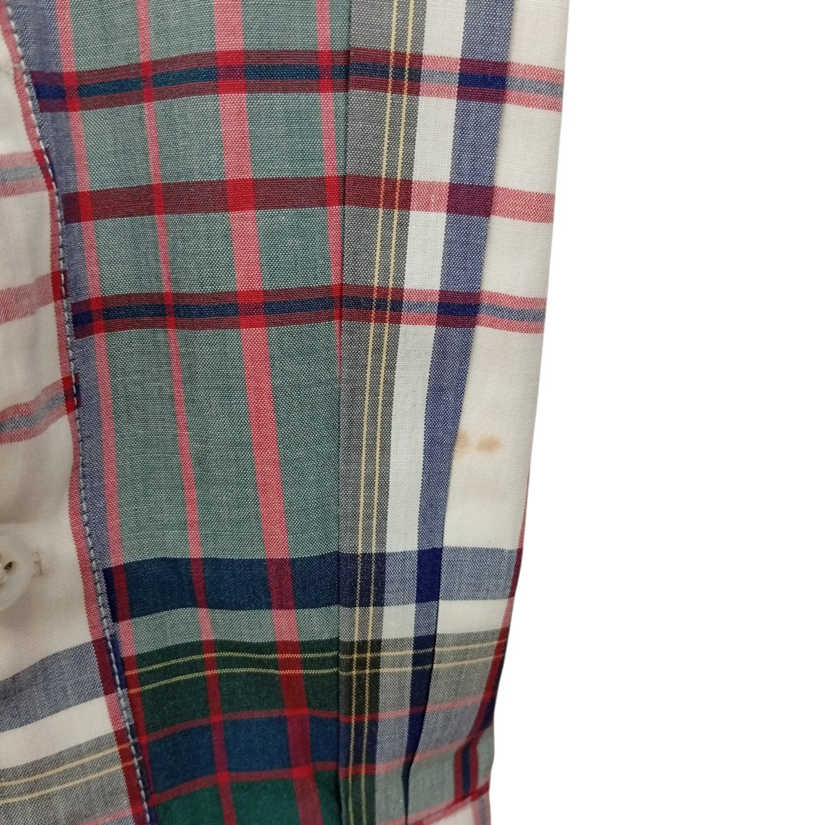 RALPH LAUREN ワンポイントチェックBDシャツ 古着・中古-8枚目のアイテム画像
