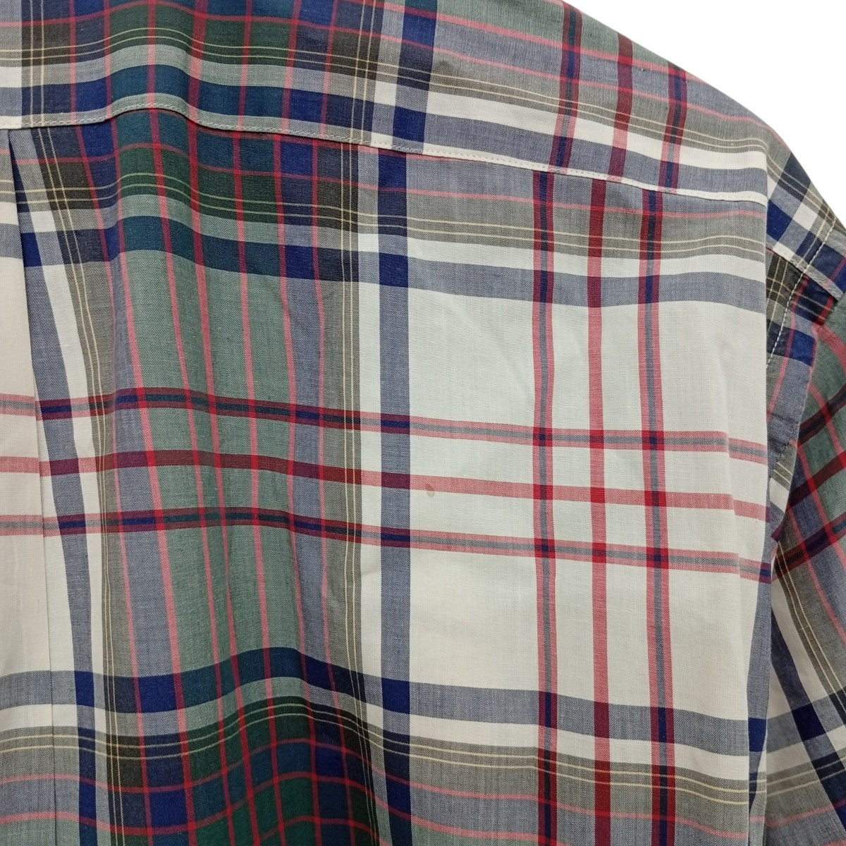 RALPH LAUREN ワンポイントチェックBDシャツ 古着・中古-9枚目のアイテム画像