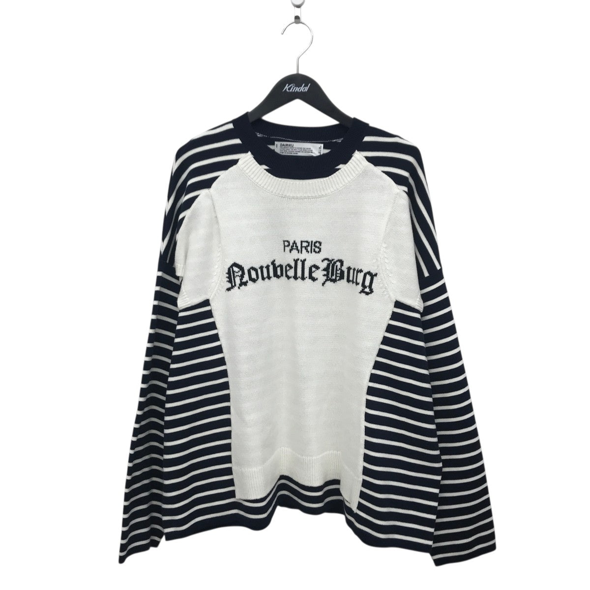 Docking Lettered Knitニット25SS BC-2