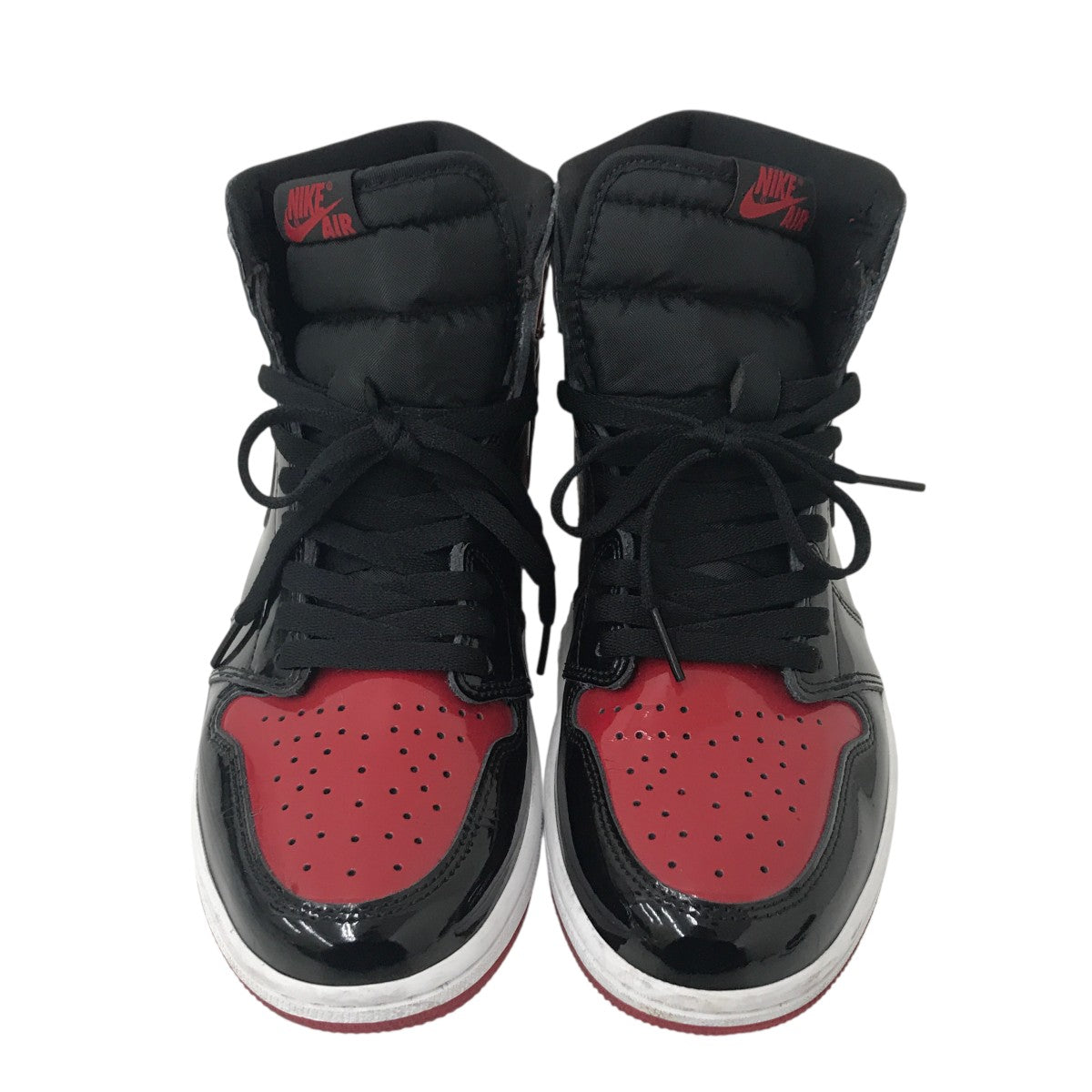 Air Jordan 1 High OG Patent Bredスニーカー555088-063