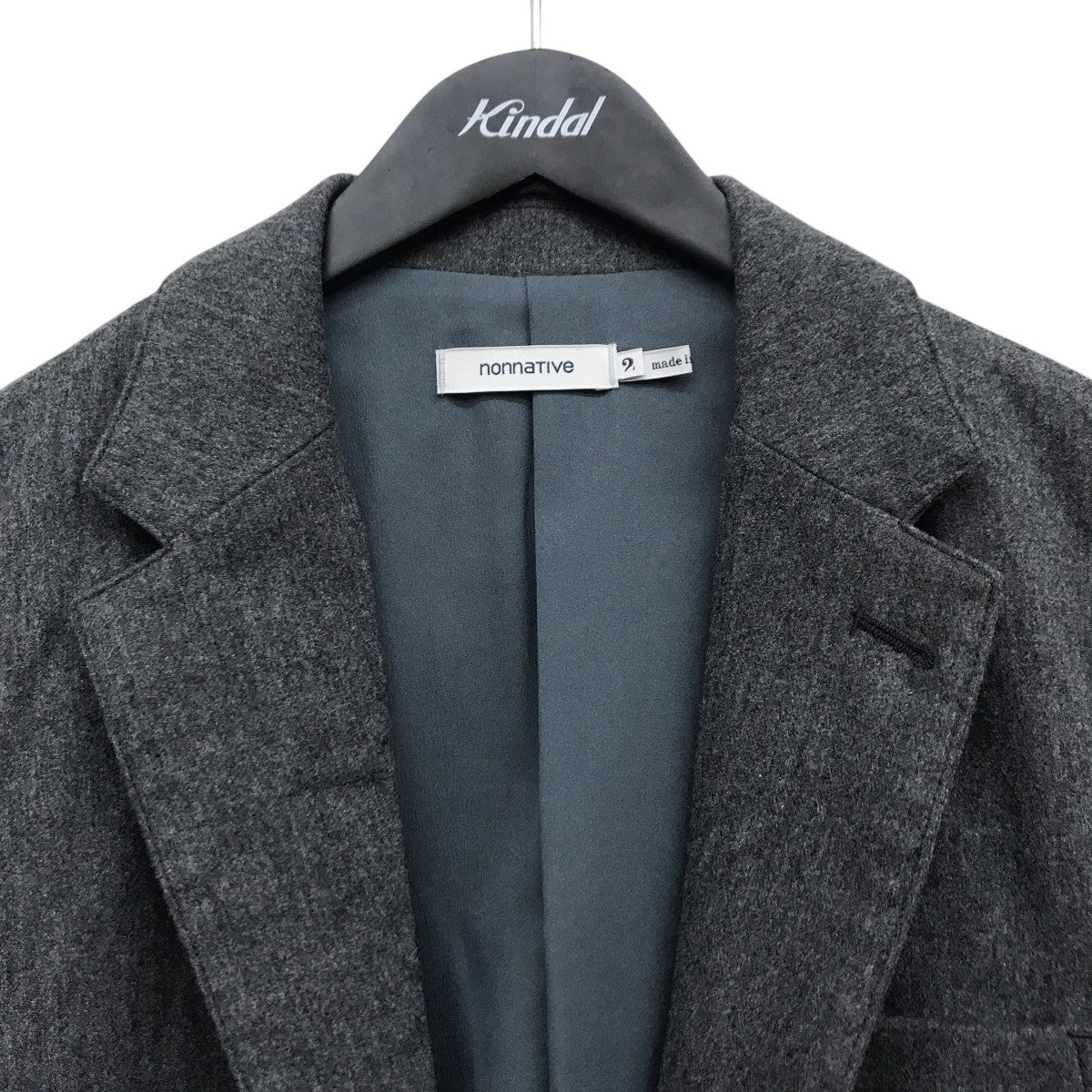DWELLER 3B JACKET W N P LIGHT MELTONテーラードジャケットNN-J3803
