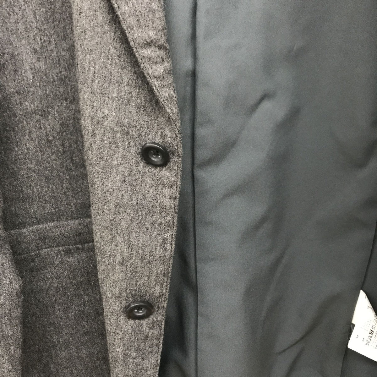 DWELLER 3B JACKET W N P LIGHT MELTONテーラードジャケットNN-J3803