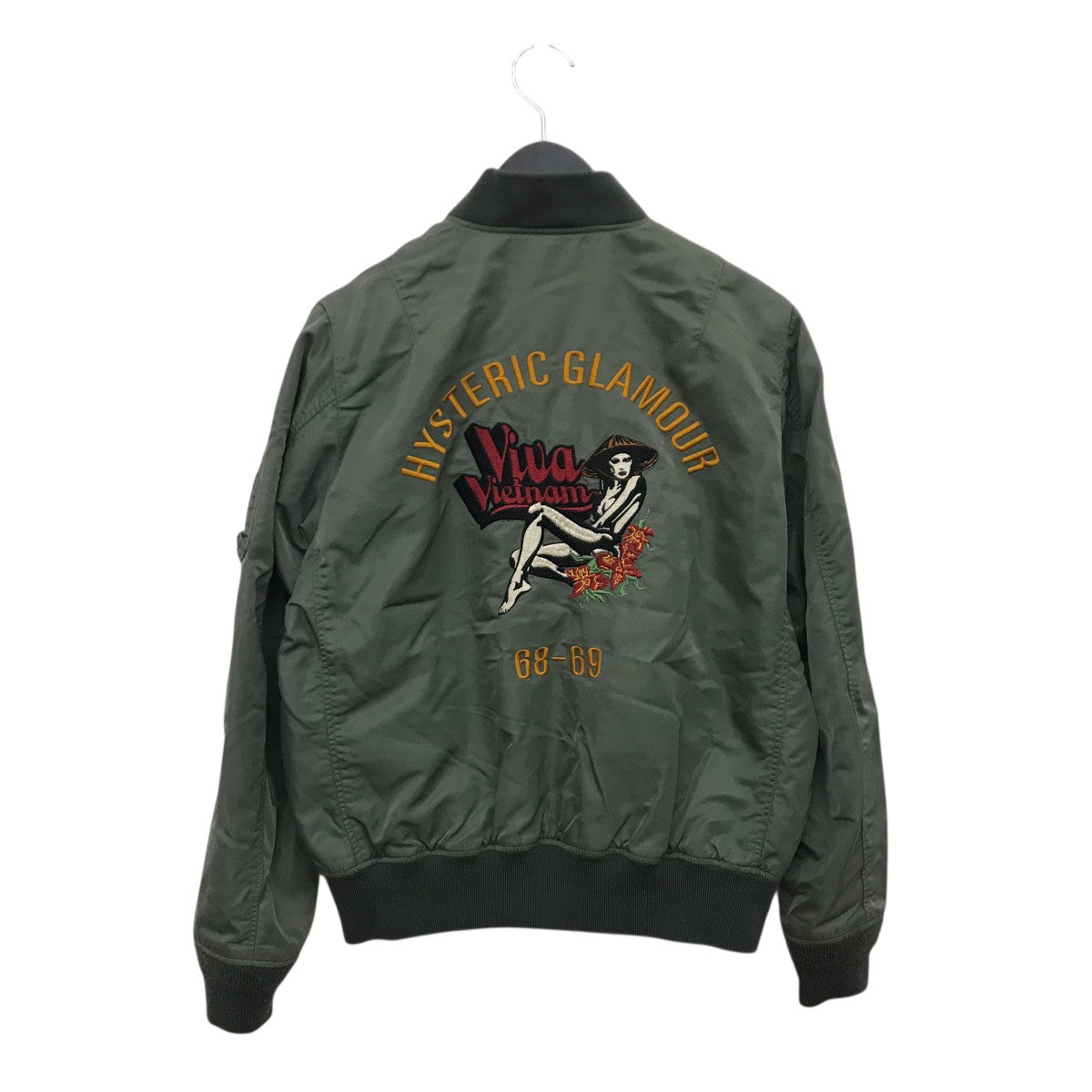 Hysteric Glamour(ヒステリックグラマー) VIVA VIETNAM 刺繍MA-1