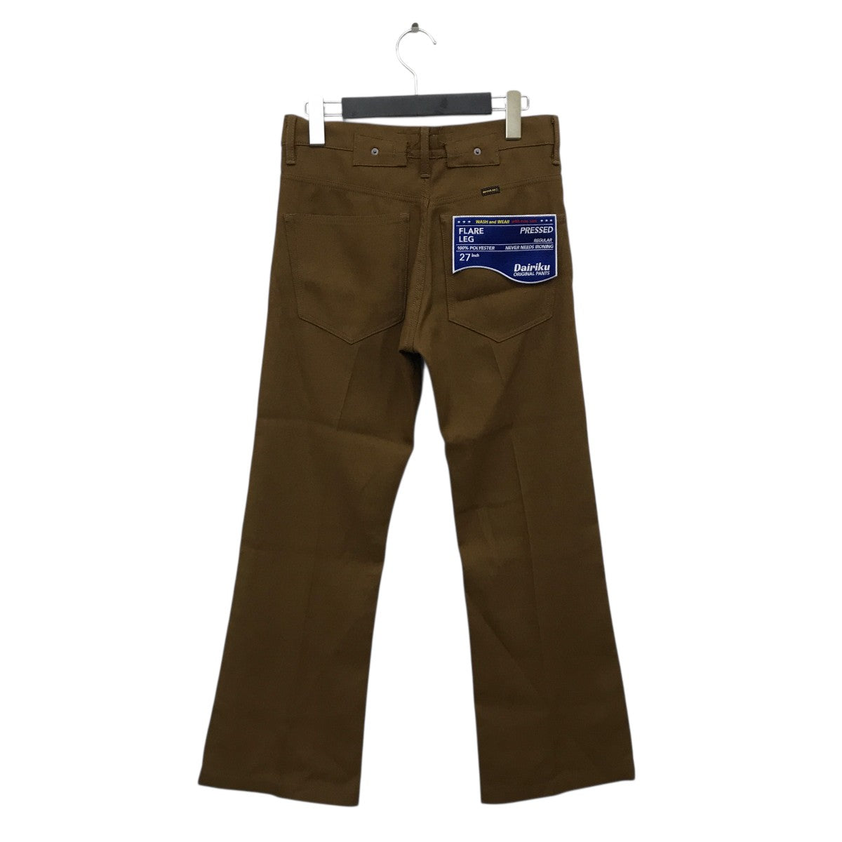 DAIRIKU Flare Flasher Pressed Pantsパンツ21SS B-11 古着・中古-2枚目のアイテム画像
