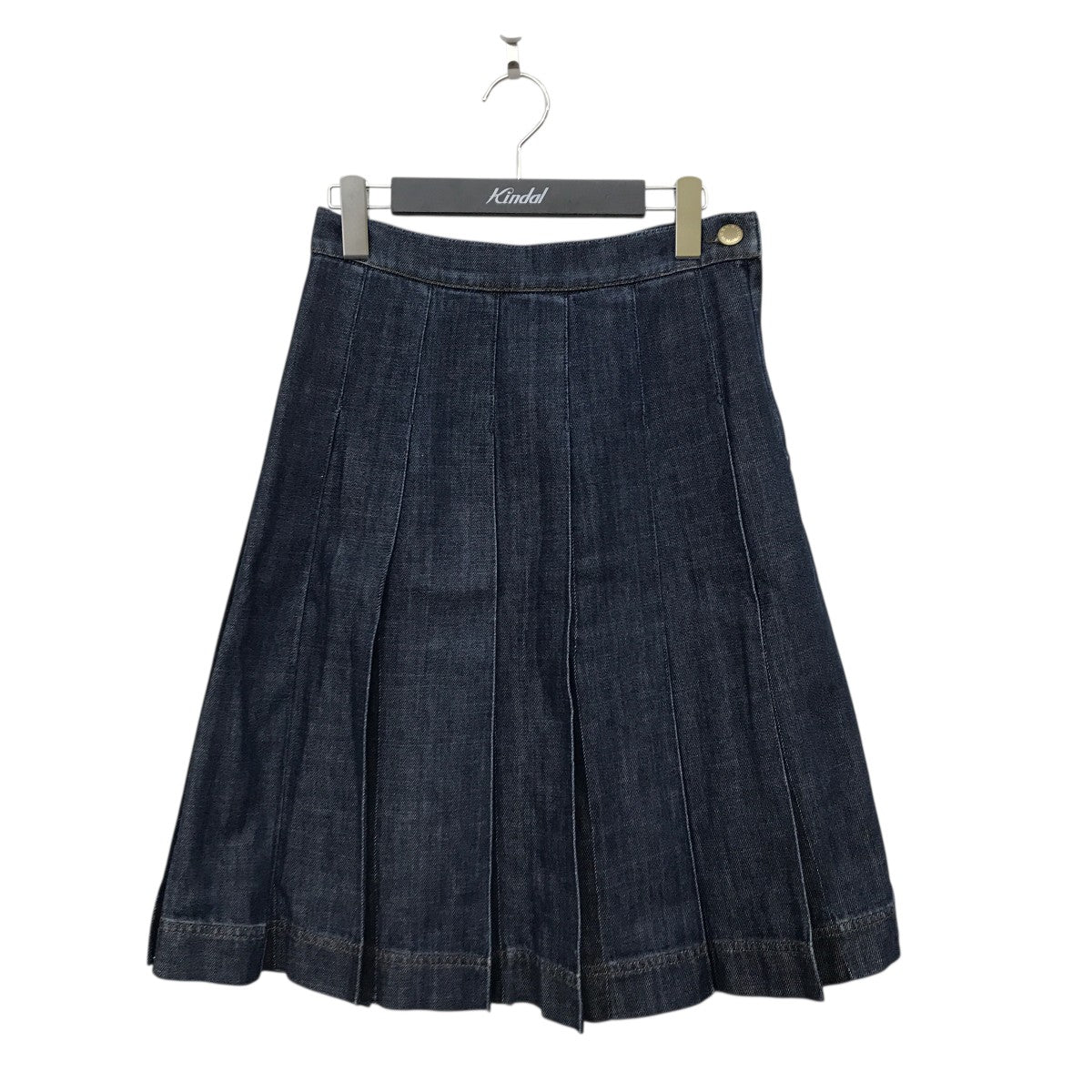 Weekend Max Mara プリーツデニムスカートデニムスカート510103276 古着・中古-1枚目のアイテム画像