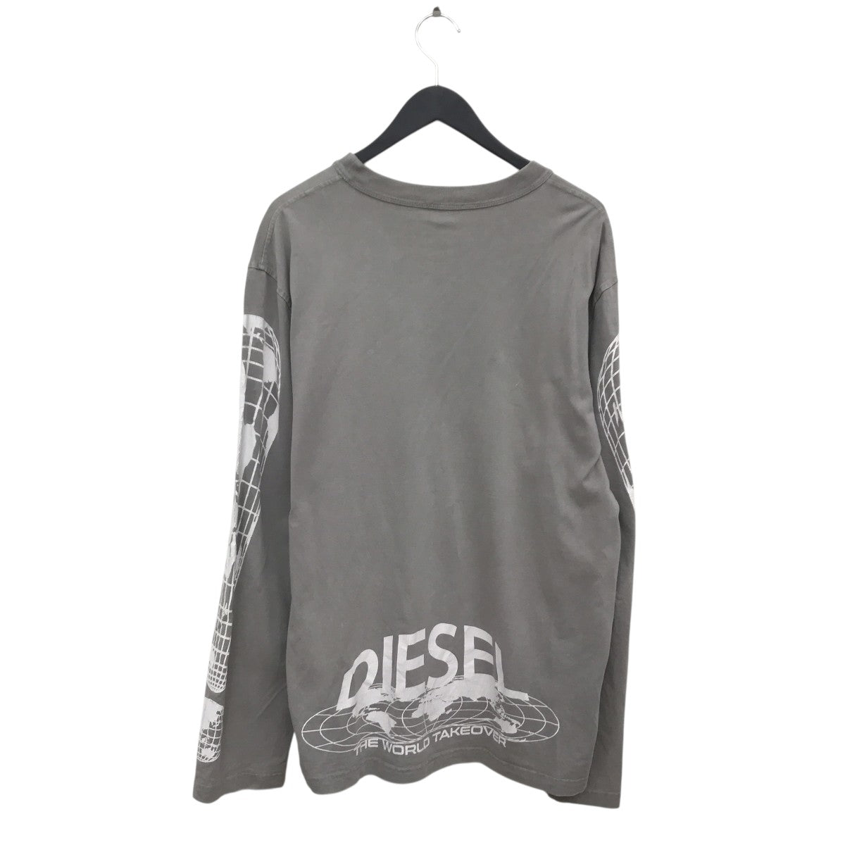 DIESEL T-CRANE-LS-L3長袖Tシャツ0DNAW 古着・中古-2枚目のアイテム画像