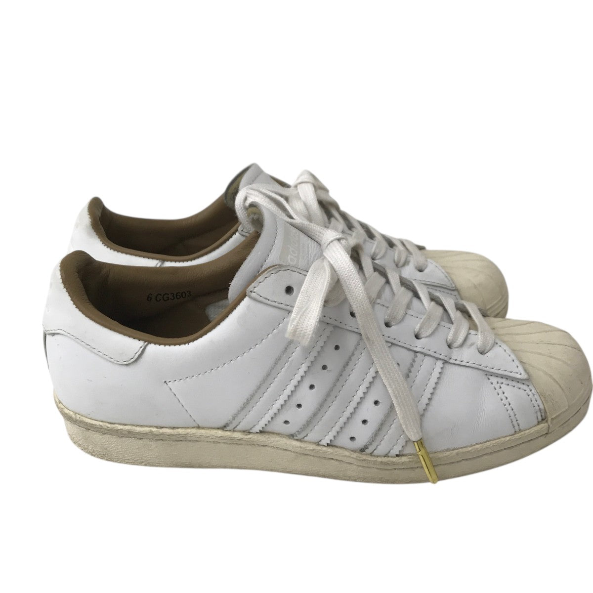 adidas×IENA 別注 SUPER STAR 80sスニーカーCG3603 古着・中古-3枚目のアイテム画像