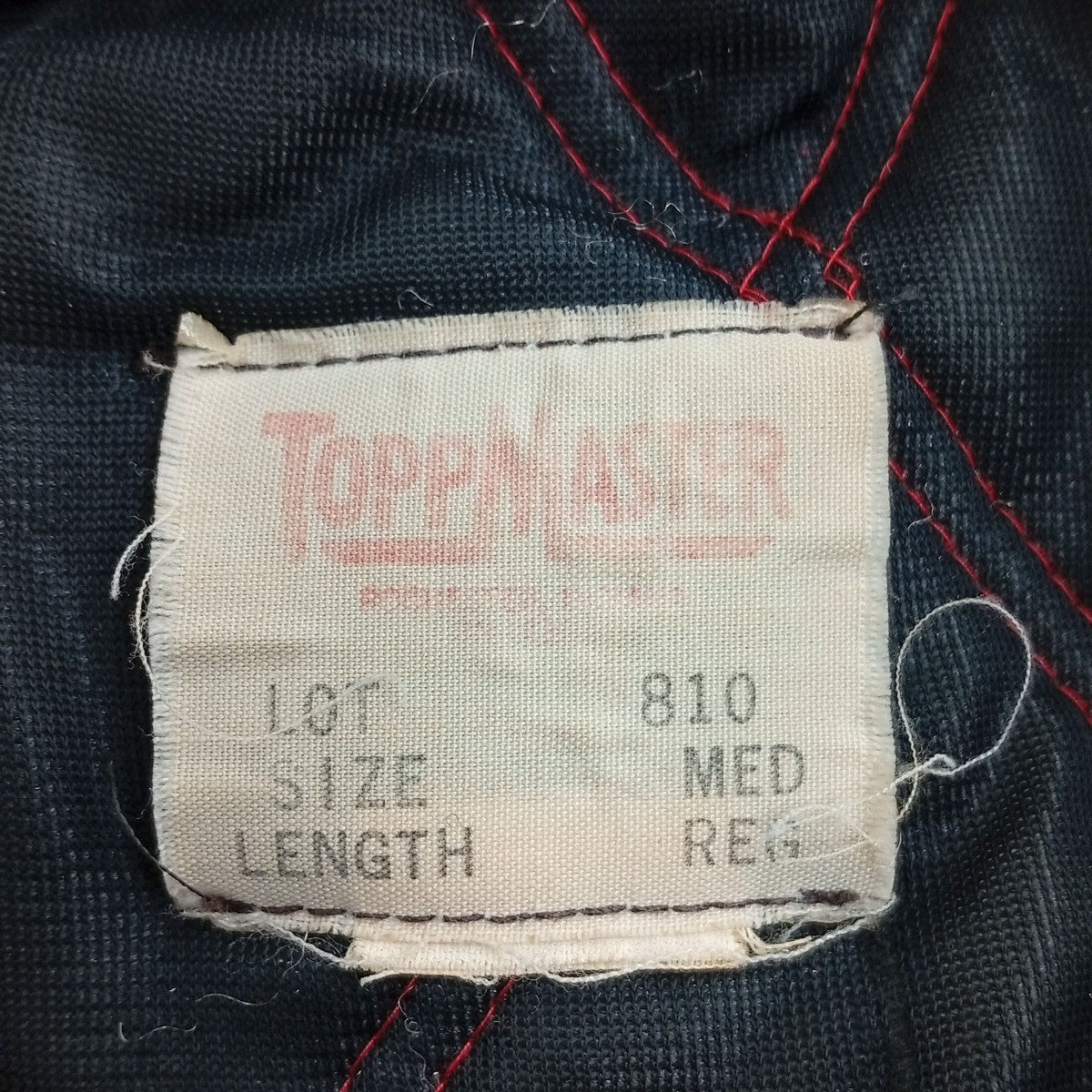 TOPPMASTER 70s レーシングキルティングジャケット810 古着・中古-3枚目のアイテム画像