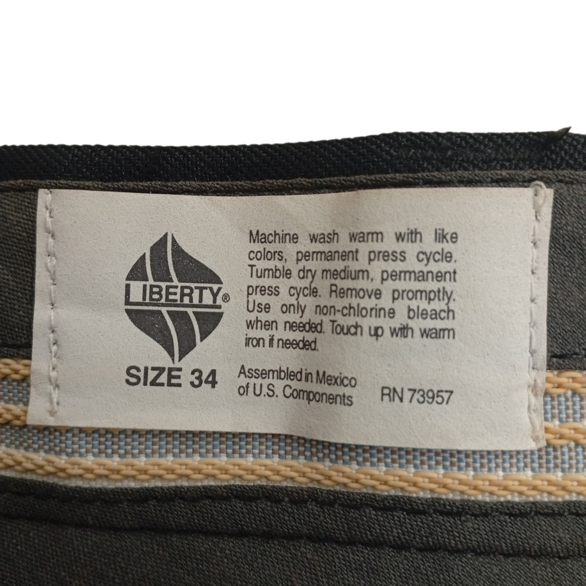 LIBERTY 70s セレモニーパンツスラックス 古着・中古-4枚目のアイテム画像