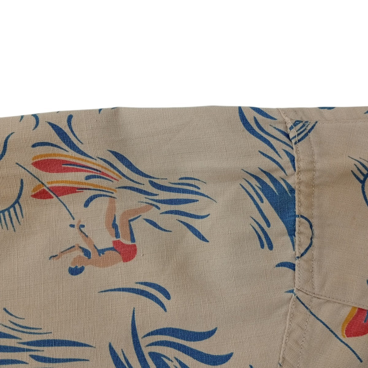B．V．D 40~50sアロハシャツ 古着・中古-10枚目のアイテム画像