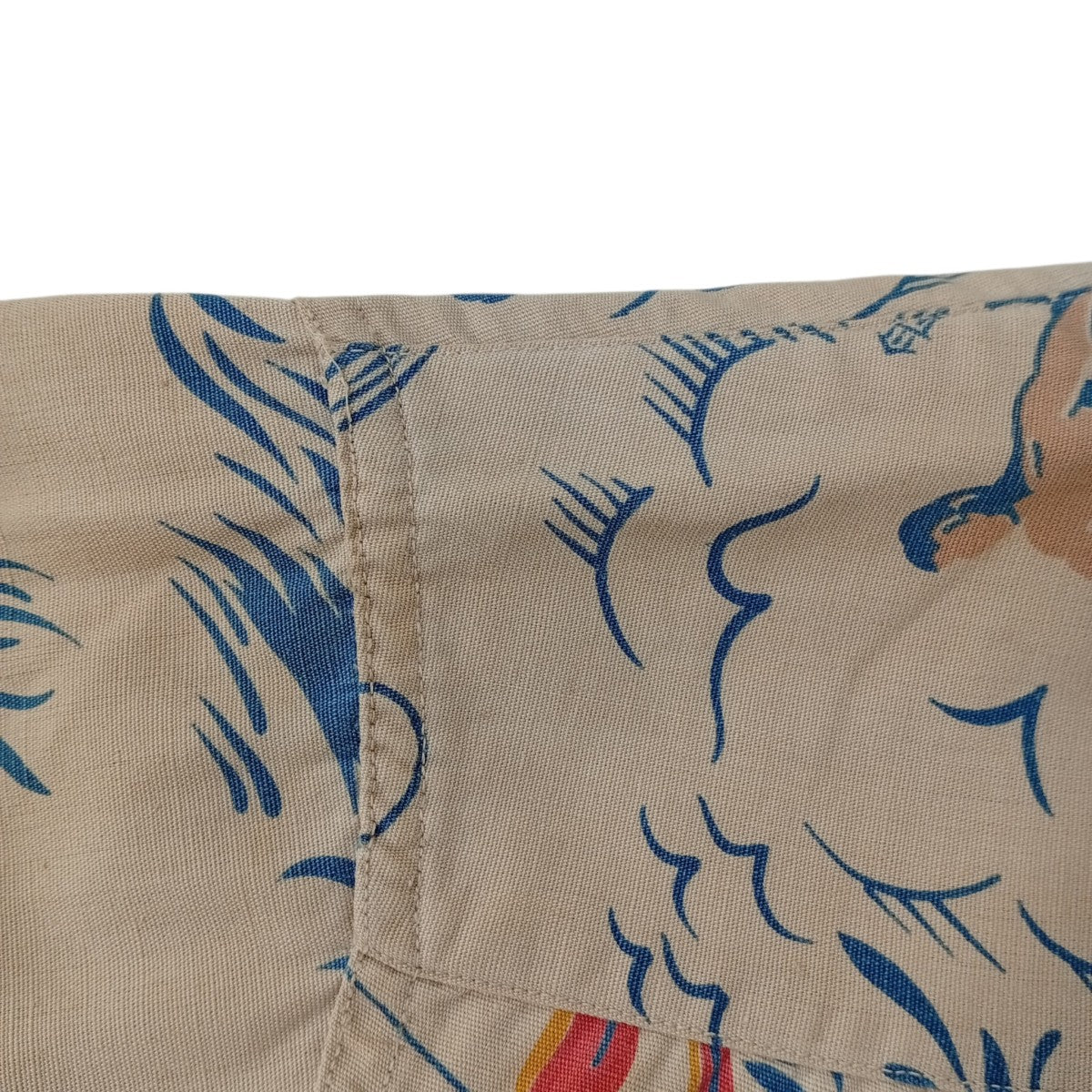 B．V．D 40~50sアロハシャツ 古着・中古-8枚目のアイテム画像