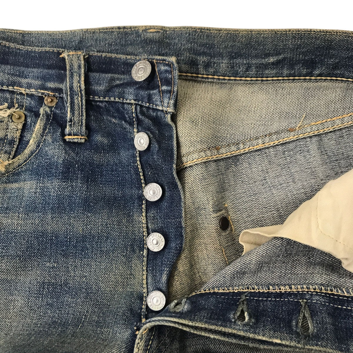 LEVI’S 501XX 隠しリベット Vステデニムパンツ 古着・中古-3枚目のアイテム画像