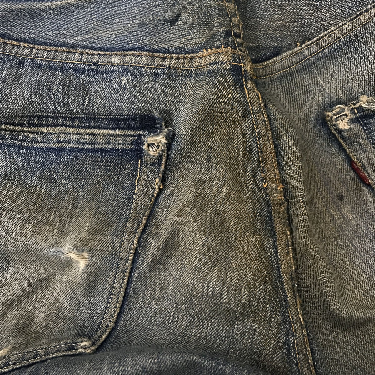 LEVI’S 501XX 隠しリベット Vステデニムパンツ 古着・中古-9枚目のアイテム画像