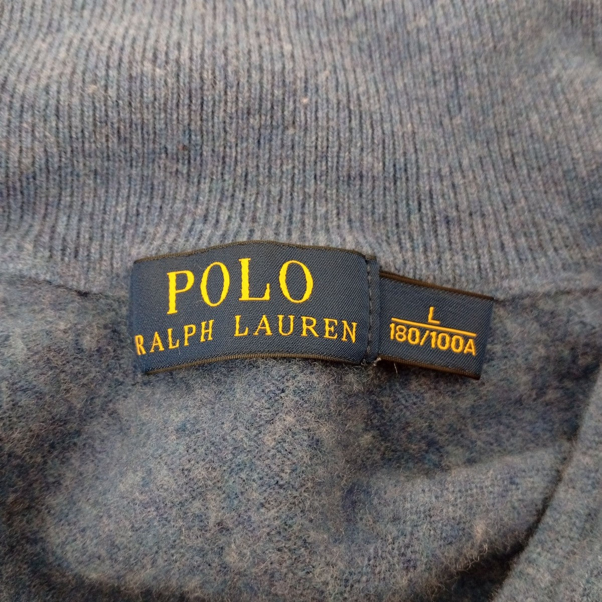 POLO RALPH LAUREN ハーフジップニット0200011586 古着・中古-7枚目のアイテム画像